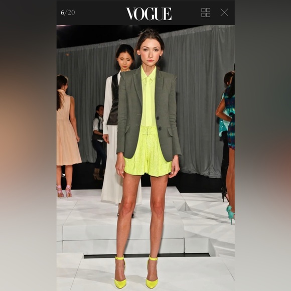 Marissa Webb Linen Blazer - Picture 15 of 15